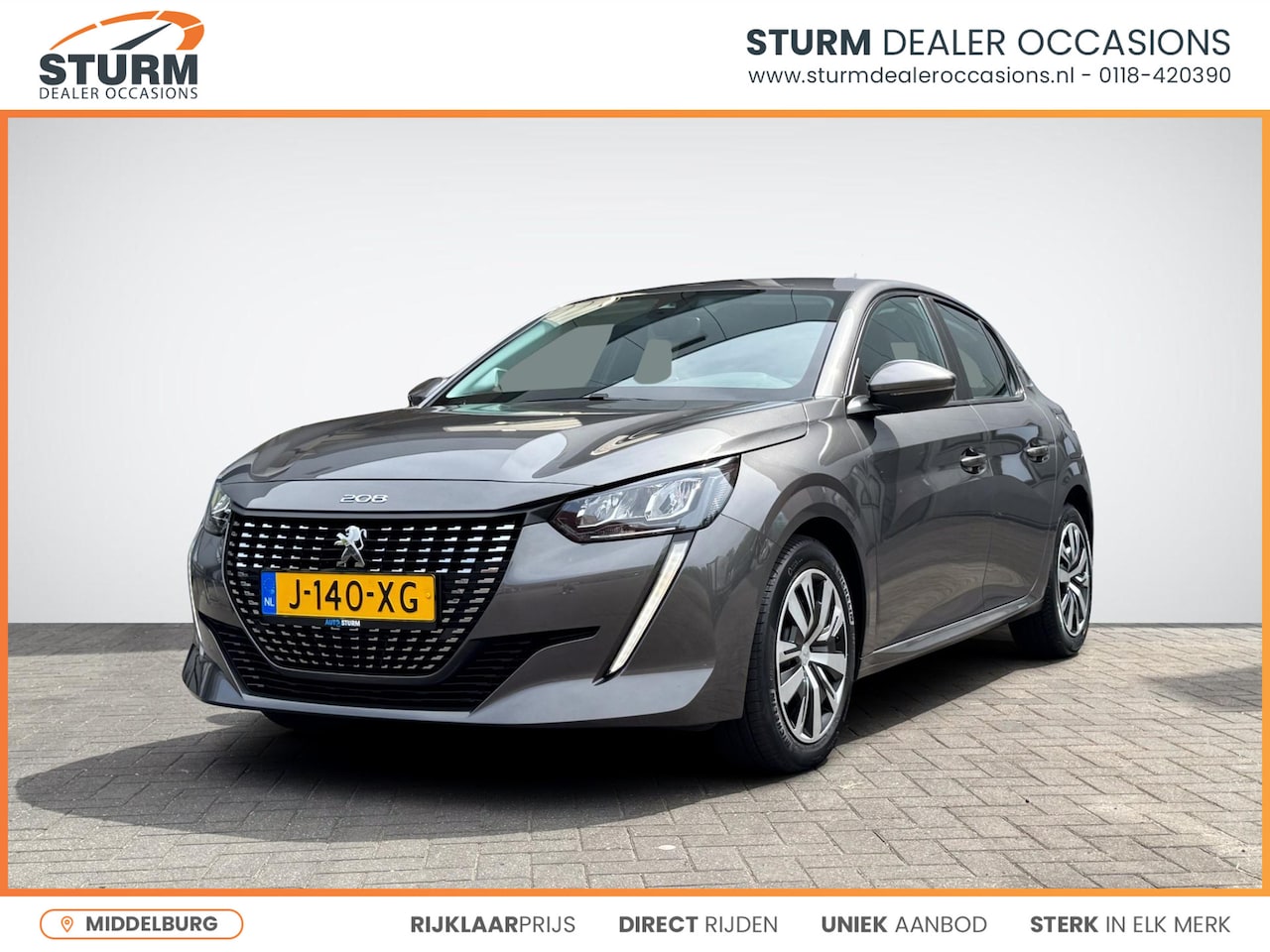 Peugeot 208 - 1.2 PureTech Active Pack Connect | LED Koplampen | Navigatie | Cruise & Climate Control | - AutoWereld.nl