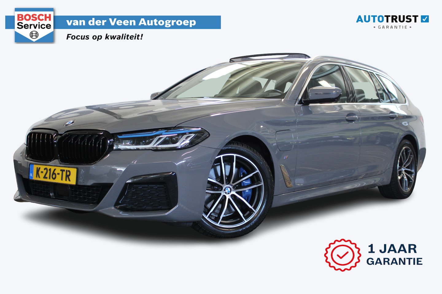 BMW 5-serie Touring - 530e High Executive M-sport | Incl. 12 maanden garantie | Assisted driving | 360° camera | - AutoWereld.nl