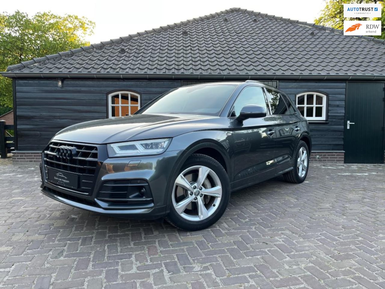 Audi Q5 - 2.0 TFSI hybrid quattro Pro Line S 2.0 TFSI hybrid quattro Pro Line S, Adaptieve Cruise, lederen bekleding, B&O, Luchtvering - AutoWereld.nl