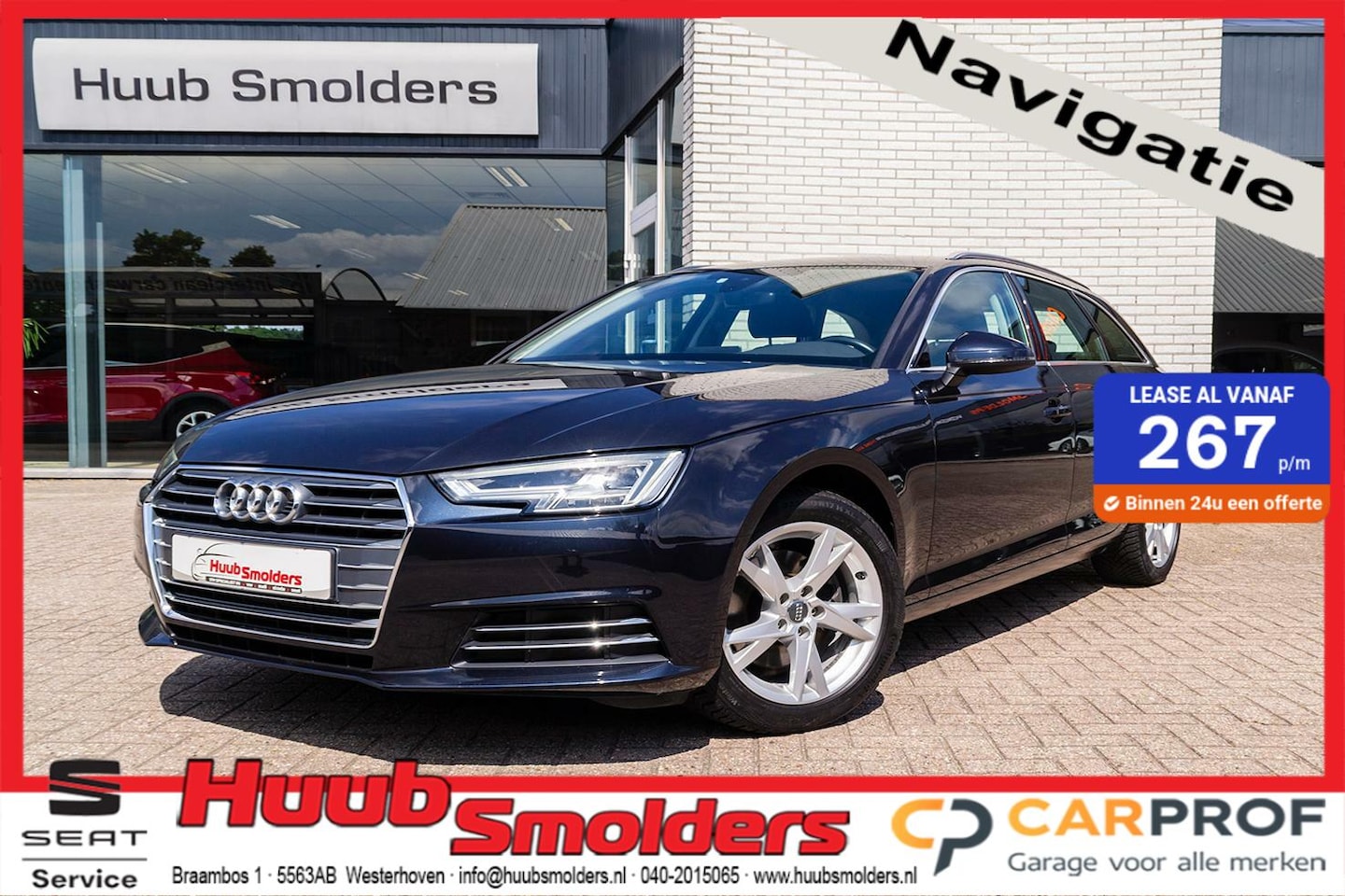 Audi A4 Avant - 2.0 TFSI ultra Sport Pro Line 2.0 TFSI ultra Sport Pro Line - AutoWereld.nl