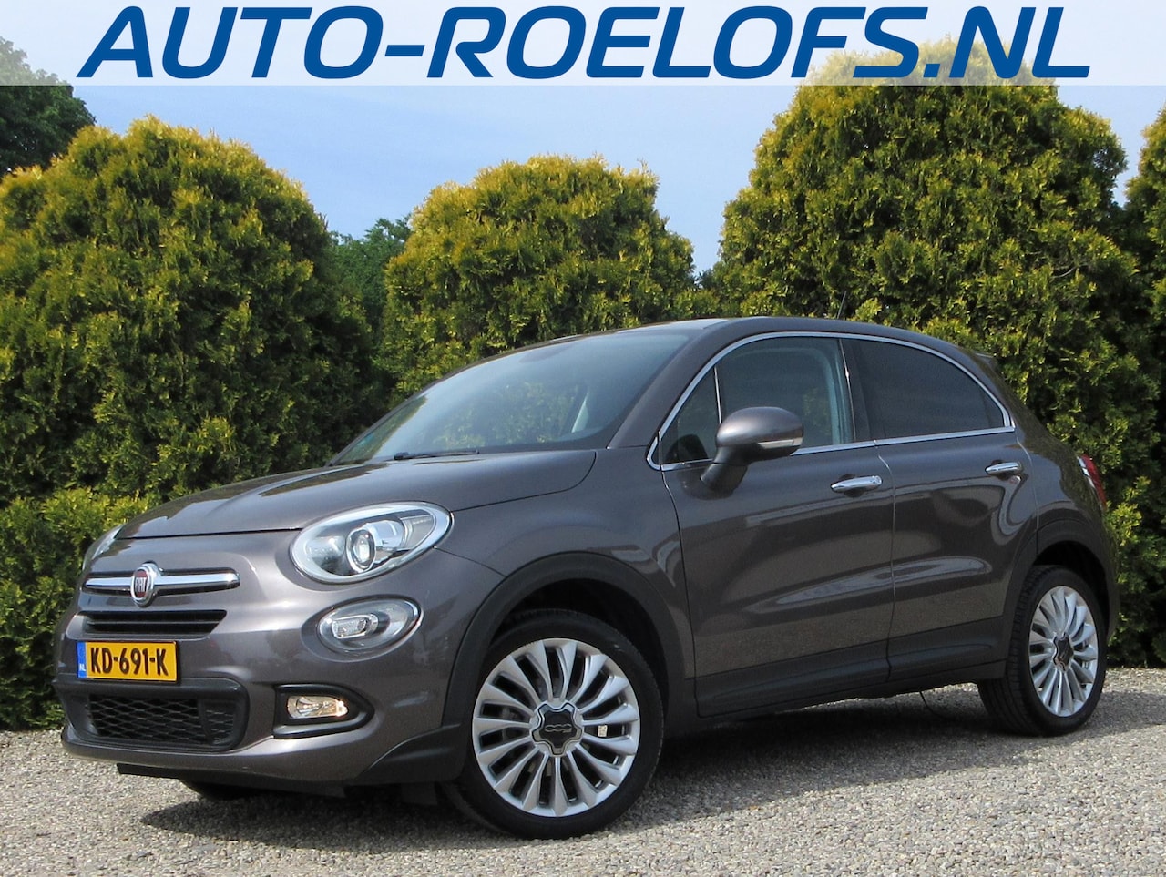 Fiat 500 X - 1.4 Turbo MultiAir Lounge*Ecc*Cruise*Trekhaak* - AutoWereld.nl
