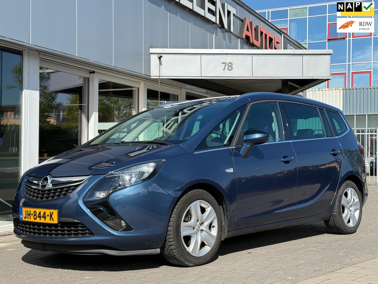 Opel Zafira Tourer - 1.4 Blitz 7p. | Navigatie | Leder - AutoWereld.nl