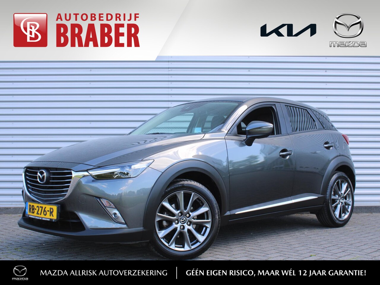 Mazda CX-3 - 2.0 SkyActiv-G 120PK 6MT GT-Luxury | Camera | Keyless Entry | Elek. stoelverstelling | Nav - AutoWereld.nl