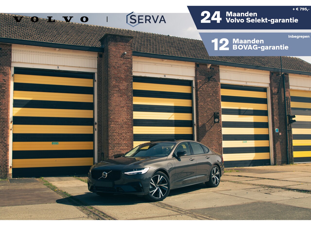 Volvo S90 - T8 Aut. AWD Ultimate Dark | Panoramadak | Harman Kardon | 360º camera | Head-up display - AutoWereld.nl