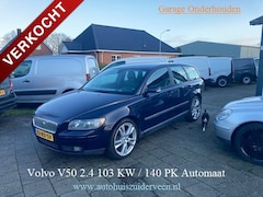 Volvo V50 - 2.4 140PK Automaat Boekjes