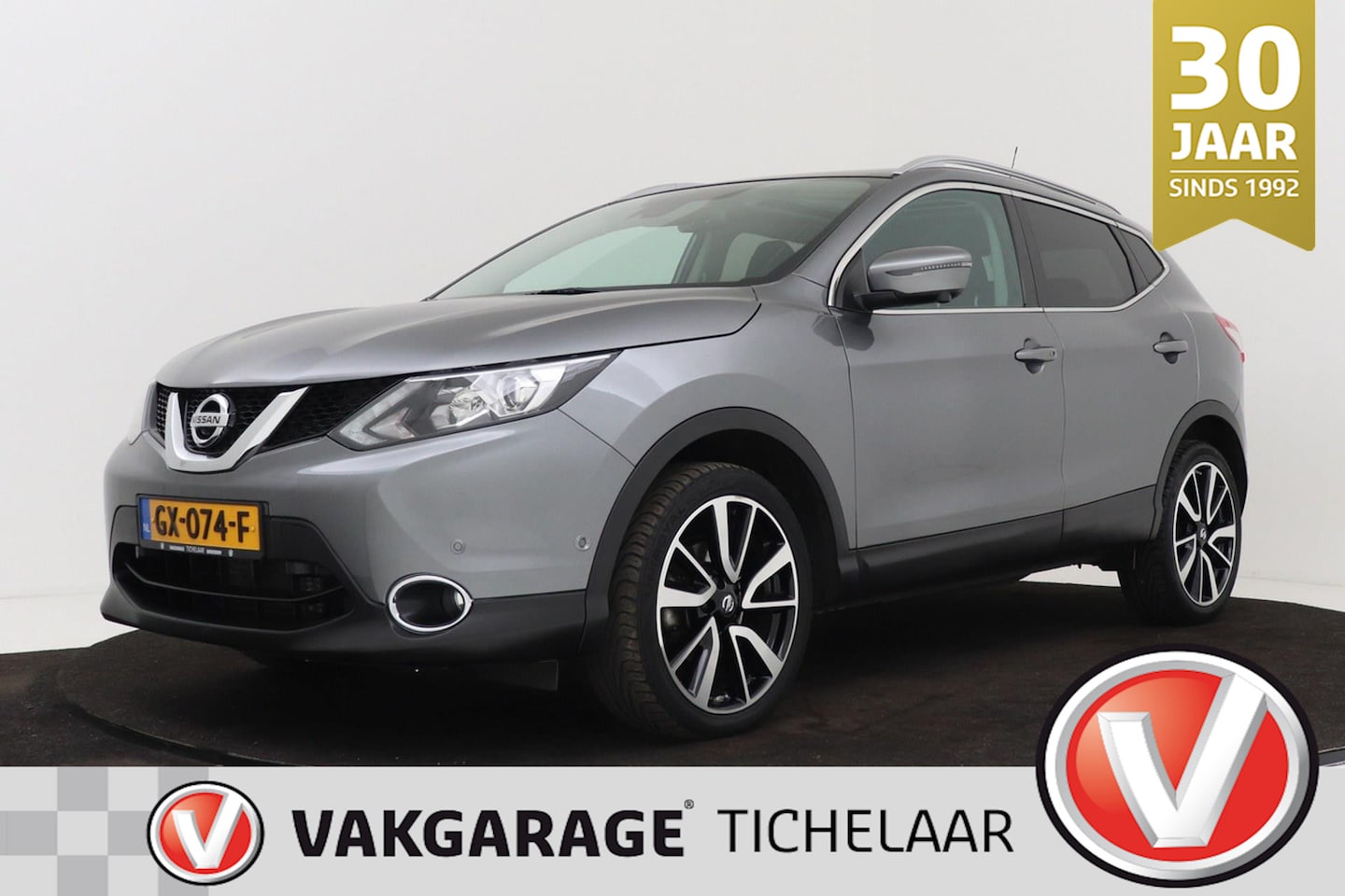 Nissan Qashqai - 1.2 Tekna | Versnellingsbak Gereviseerd | Trekhaak | Panoramadak | Org NL | Leer | 360 Cam - AutoWereld.nl
