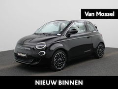 Fiat 500 C - 500e La Prima 42 kWh | Cabrio | Navigatie | Camera | Leder |