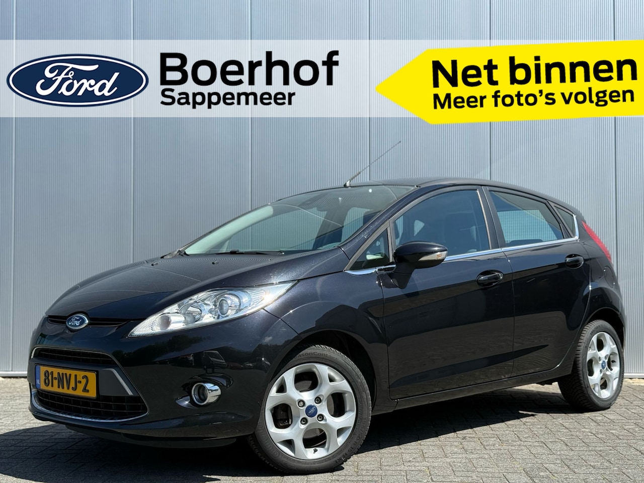 Ford Fiesta - 1.25 Titanium 82 pk | Climate Control | Voorruitverwarming | Cruise | Park. Sensor achter - AutoWereld.nl