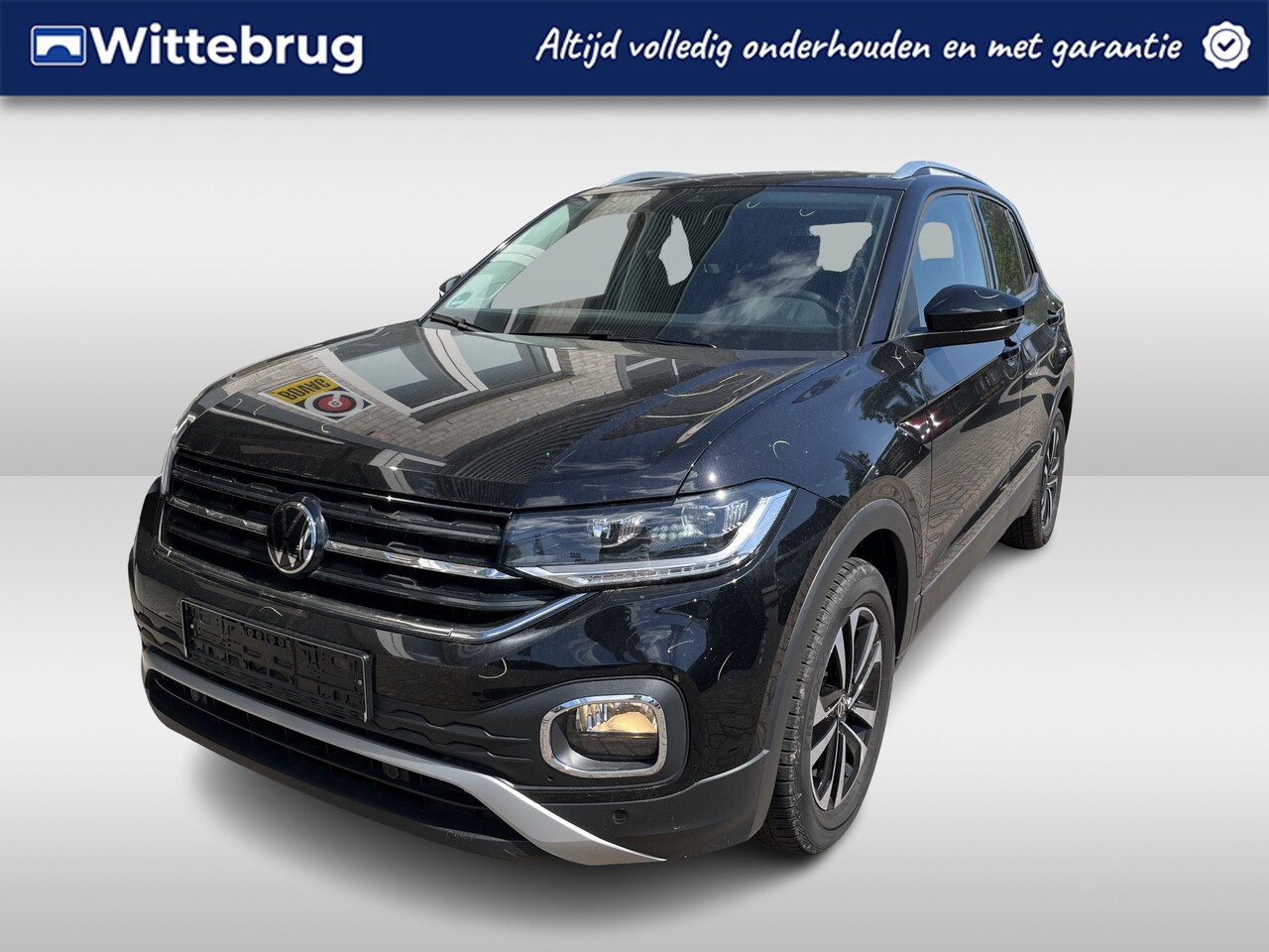 Volkswagen T-Cross - 1.0 TSI Life United / AUTOMAAT/ ADAPT. CRUISE/ PARK. SENSOREN + CAMERA/ APP-CONNECT/ NAVI/ - AutoWereld.nl