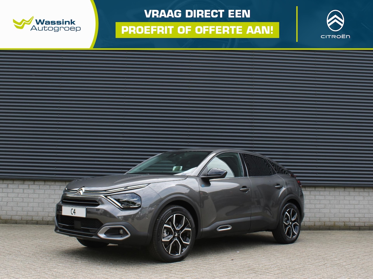 Citroën Ë-C4 - EV 50kWh 136pk Max I Adaptive Cruise Control I Apple Carplay/Android Auto I Camera I Navig - AutoWereld.nl