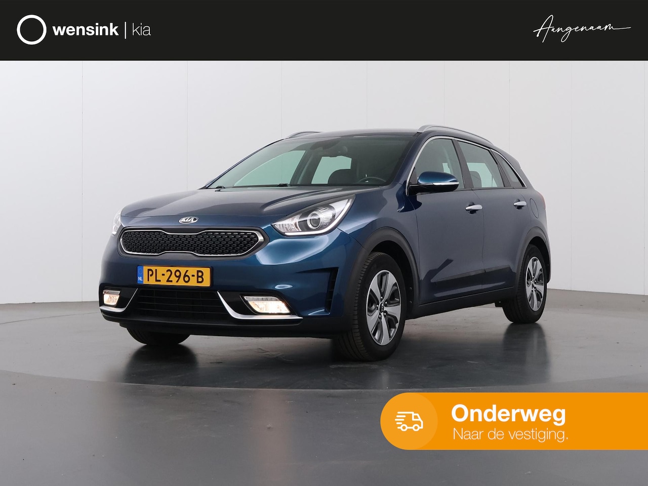 Kia Niro - 1.6 GDi Hybrid DynamicLine | Trekhaak | Navigatiesysteem | Parkeercamera | Climate Control - AutoWereld.nl