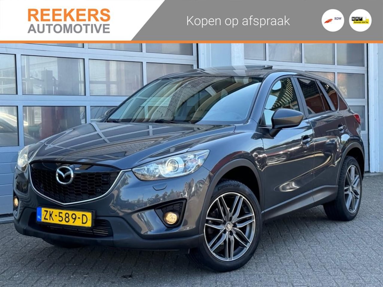 Mazda CX-5 - 2.2D HP GT-M 4WD AUTOMAAT Dakje Trekhaak Leer - AutoWereld.nl