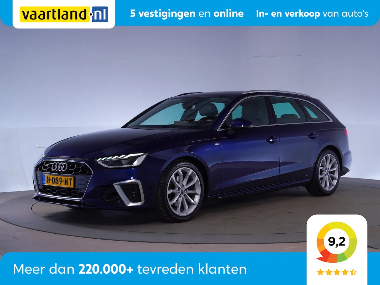 Audi A4 Avant - 35 TFSI S-Line Sport Aut. [ Navi Virtual Stoelverwarming ] - AutoWereld.nl