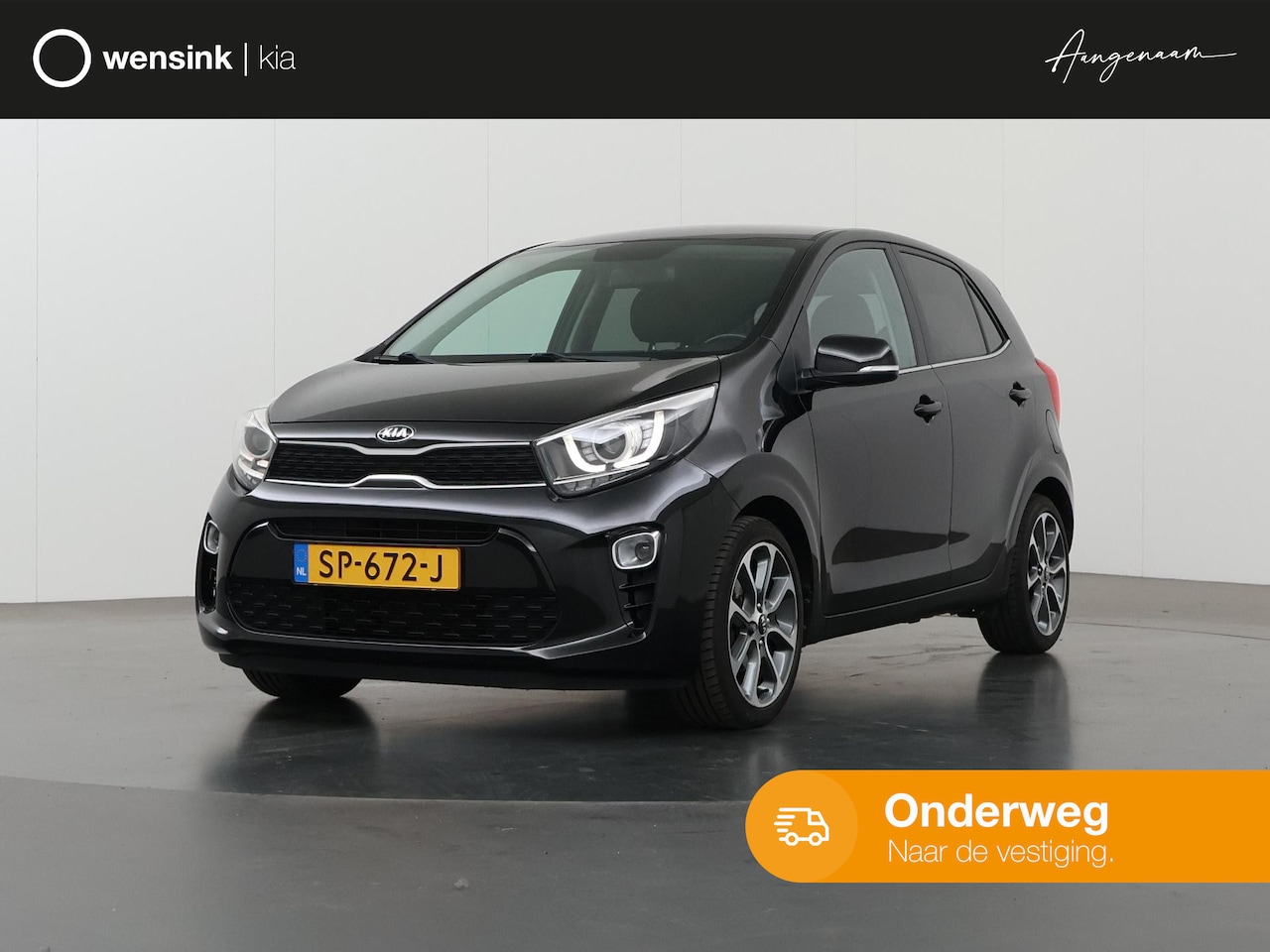 Kia Picanto - 1.0 CVVT Design Edition | Navigatiesysteem | Leder | Parkeercamera | Cruise Control | Clim - AutoWereld.nl