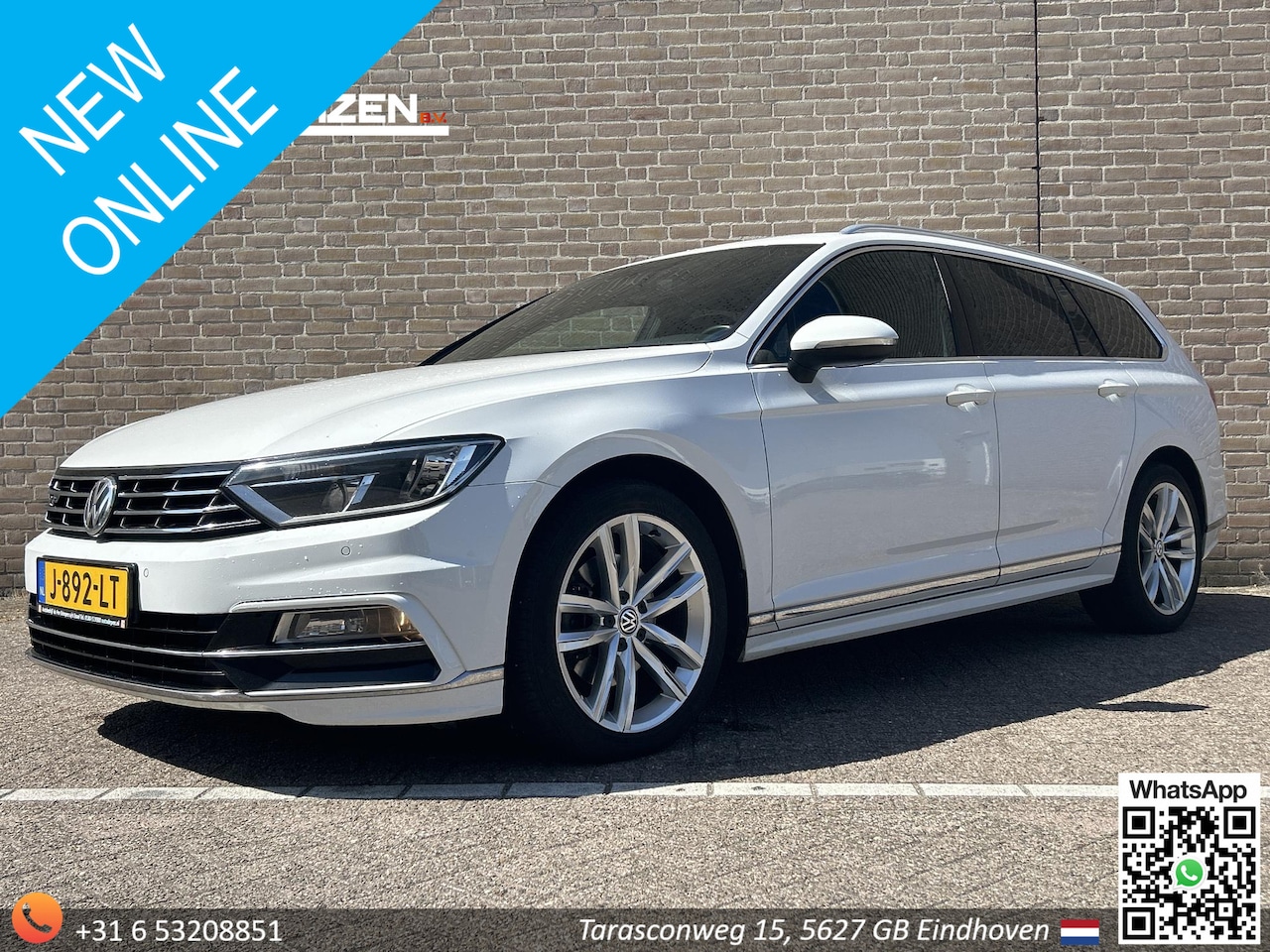 Volkswagen Passat Variant - 1.6 TDI Connected Series Plus DSG Aut. | R-LIne | Virtual Cockpit | Leder | Cruise | Stoel - AutoWereld.nl