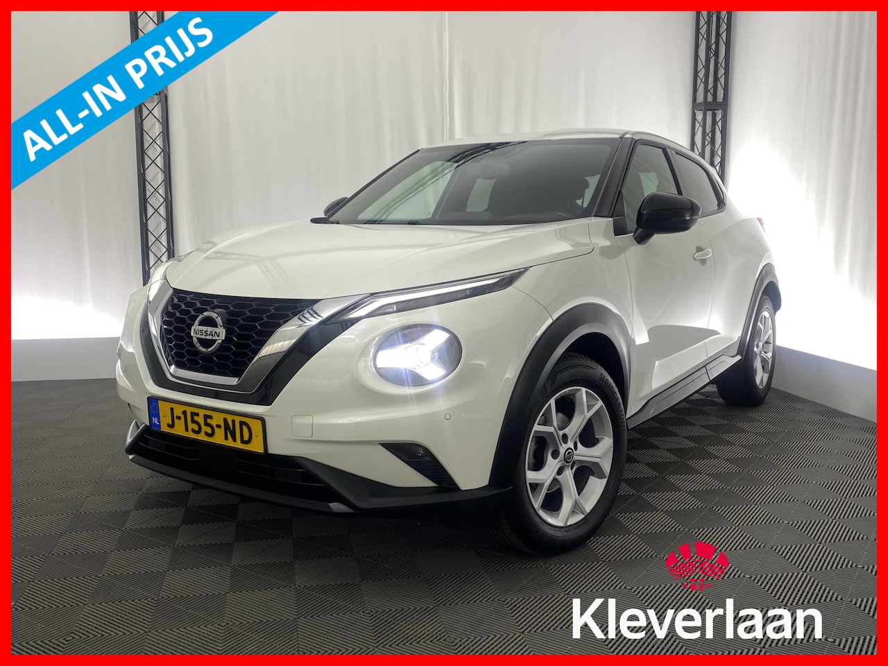 Nissan Juke - 1.0 DIG-T N-Connecta Automaat | Trekhaak |  | Navi | Camera | - AutoWereld.nl