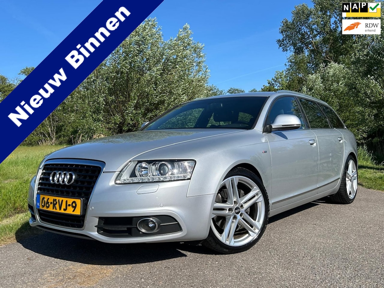 Audi A6 Avant - 2.0 TFSI Pro Line 2 x S-Line Binnen-Buiten / Originel NL Auto / Goed Onderhouden / Afneemb - AutoWereld.nl