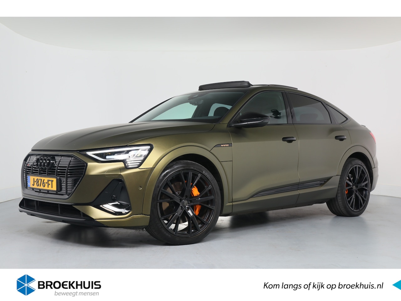 Audi e-tron Sportback - 50 quattro S edition 71 kWh | Open Dak | Vitrual | Sportstoelen | Camera | Memory | Cruise - AutoWereld.nl