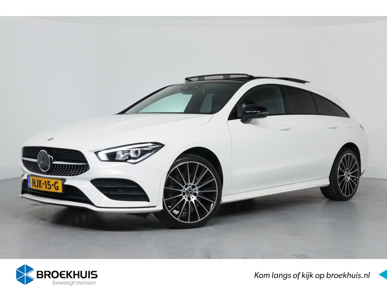 Mercedes-Benz CLA-klasse Shooting Brake - 250 e Luxury Line | Panoramadak | Led | BLIS | Stoelverwarming | Widescreen | Camera | Ele - AutoWereld.nl