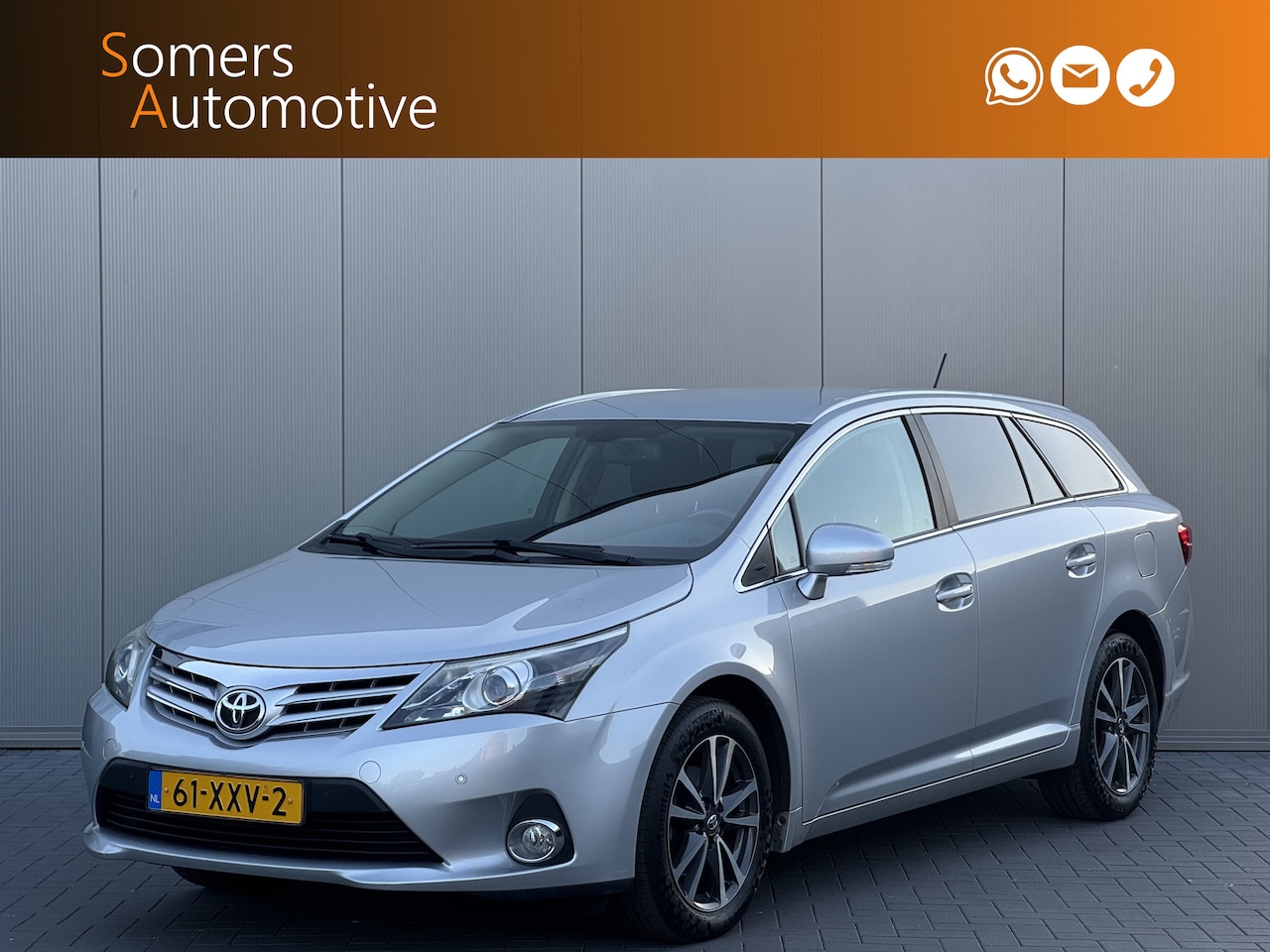 Toyota Avensis Wagon - 2.0 VVTi Dynamic Business | Camera | Keyless | Afn. Trekhaak - AutoWereld.nl