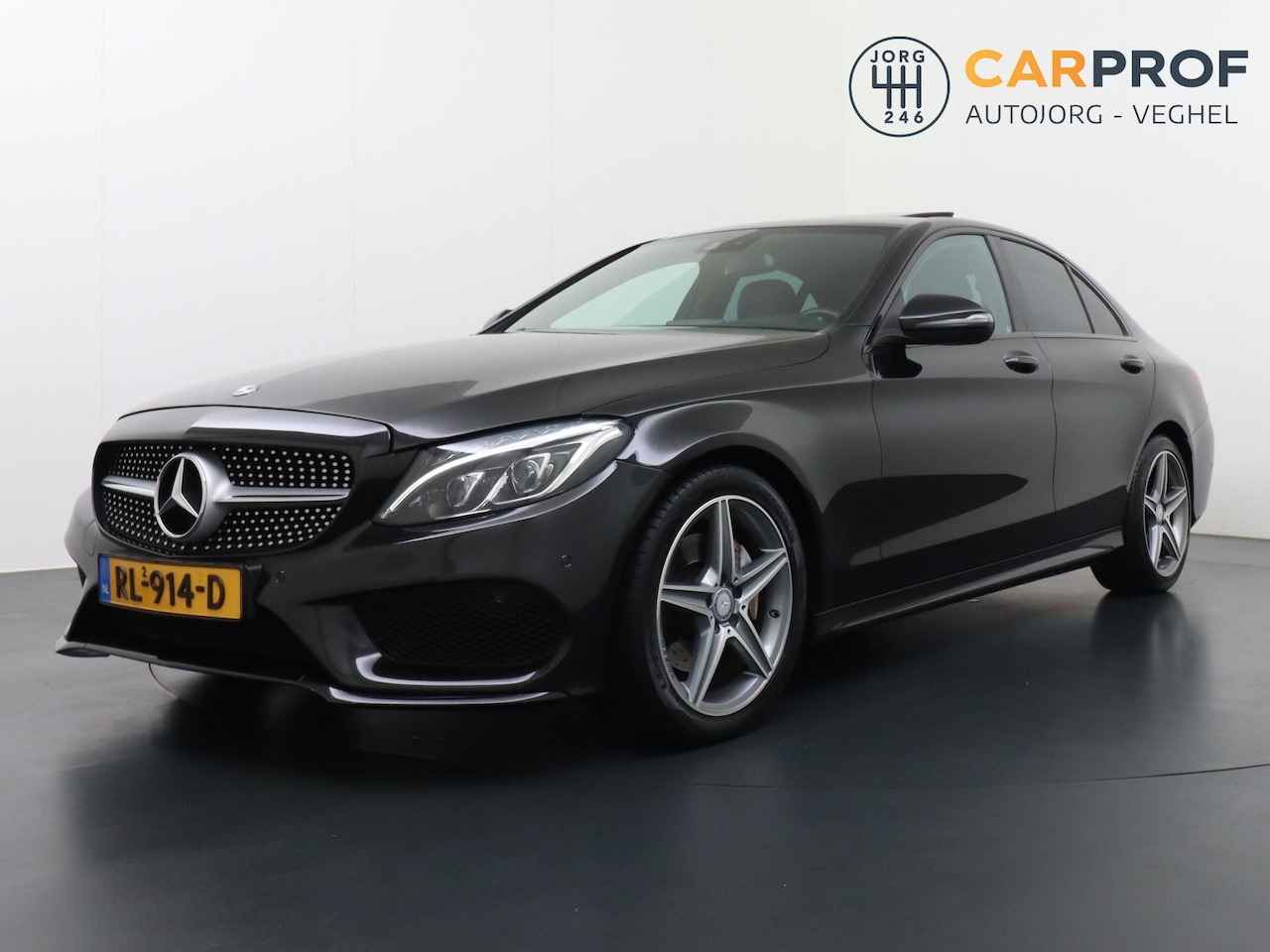 Mercedes-Benz C-klasse - 180 Business Solution AMG Panoramadak Automaat - AutoWereld.nl