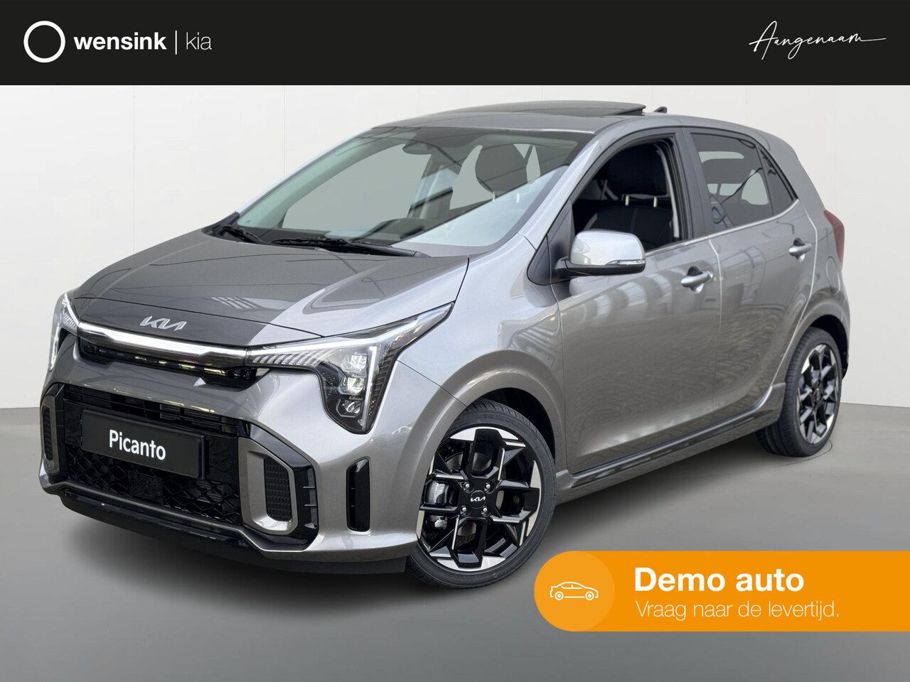 Kia Picanto - 1.0 DPI GT-Line | Snel leverbaar | Dodehoekdetectie | Schuif/kanteldak | Stoelverwarming | - AutoWereld.nl