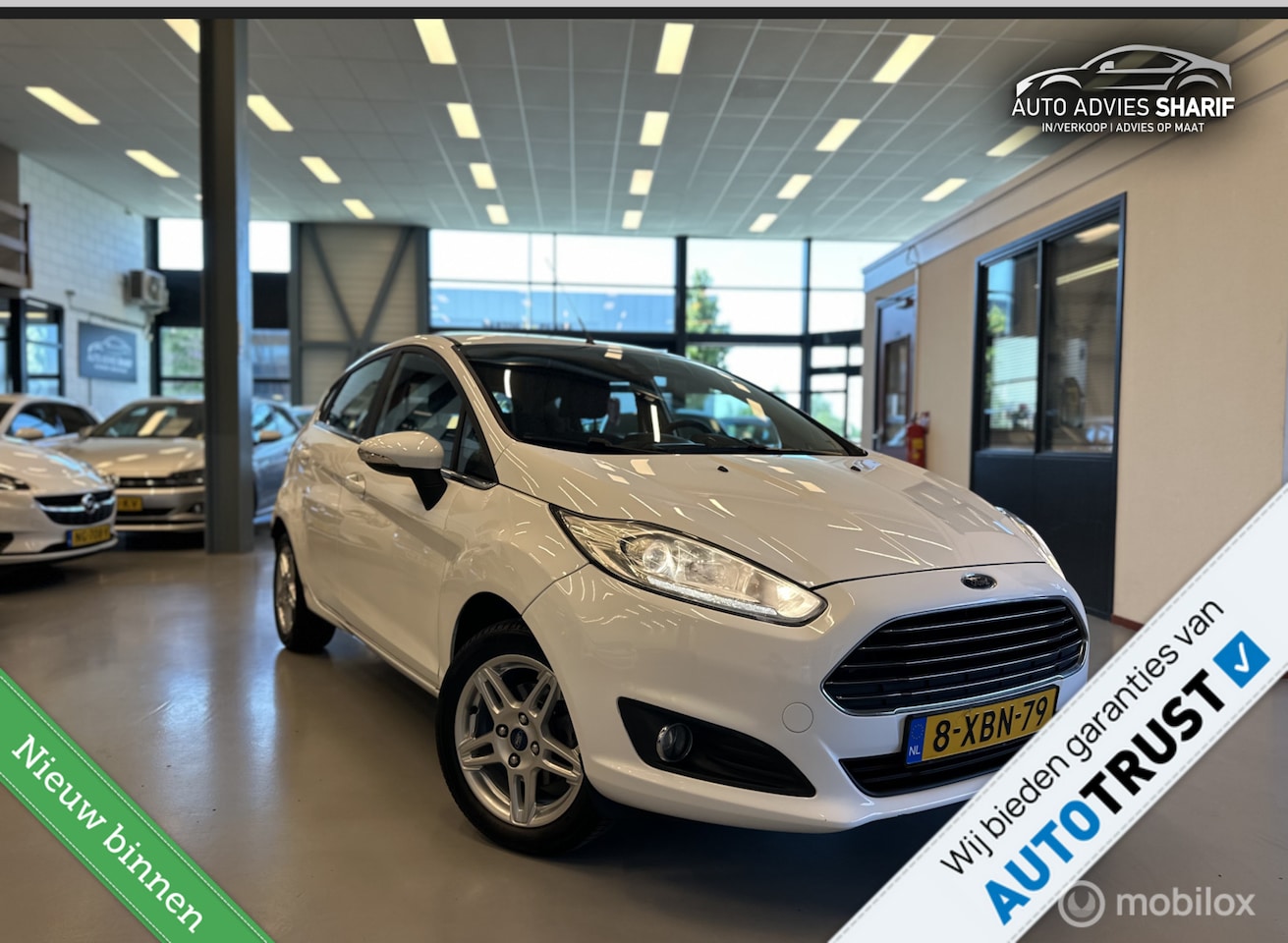 Ford Fiesta - 1.0 Titanium NAVI|CRUISE|PDC|LED|CLIMA|APK|NAP - AutoWereld.nl