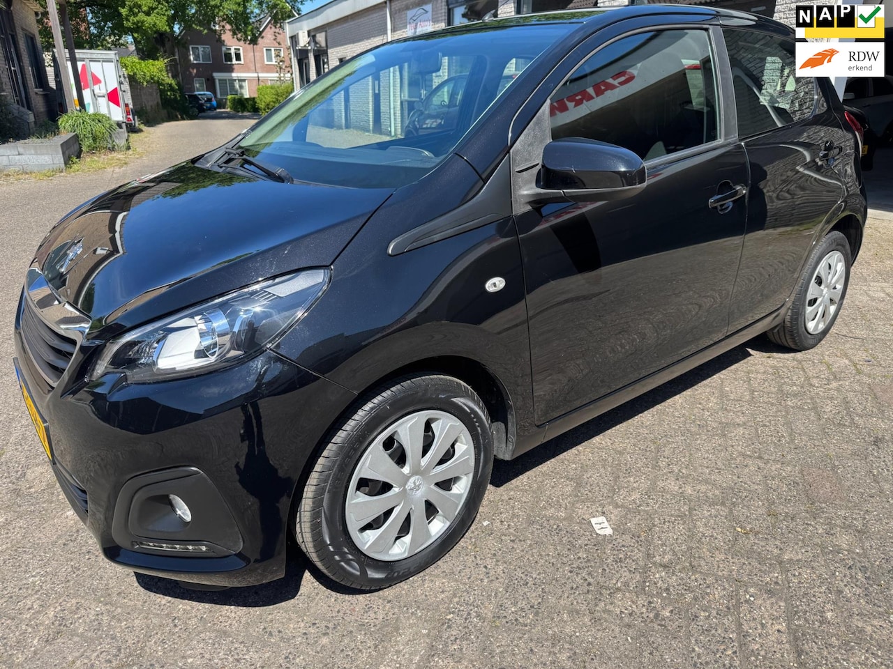 Peugeot 108 - 1.0 e-VTi Active AIRCO ORG 62477 KM NAP O.H BOEKJES NW BANDEN VOOR NW APK 2 JAAR KLENE BEU - AutoWereld.nl