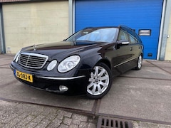 Mercedes-Benz E-klasse Combi - 240 Avantgarde Airco Automaat Zwart 2004