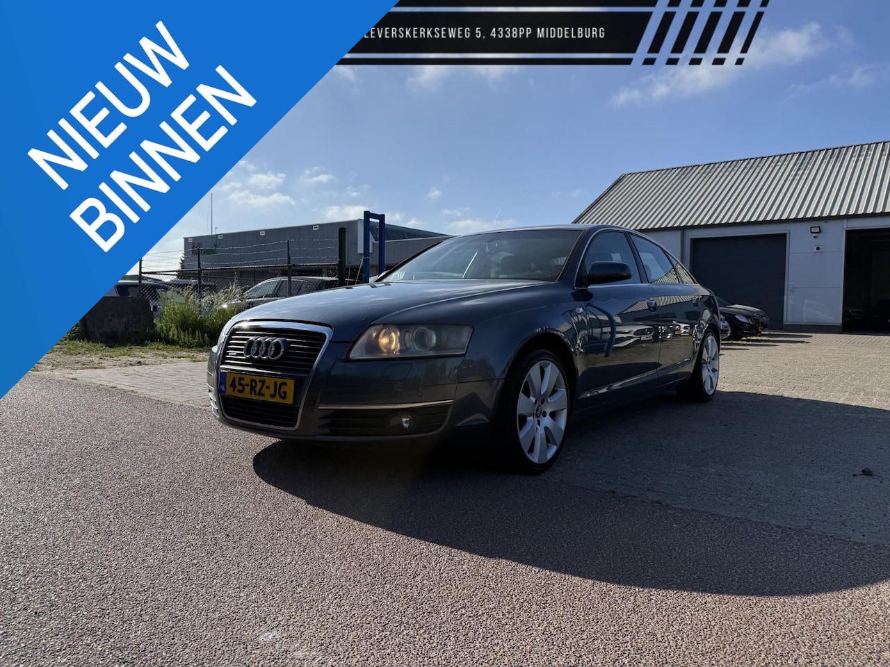 Audi A6 Limousine - 3.2 FSI quattro Pro Line Sedan Leder Automaat - AutoWereld.nl