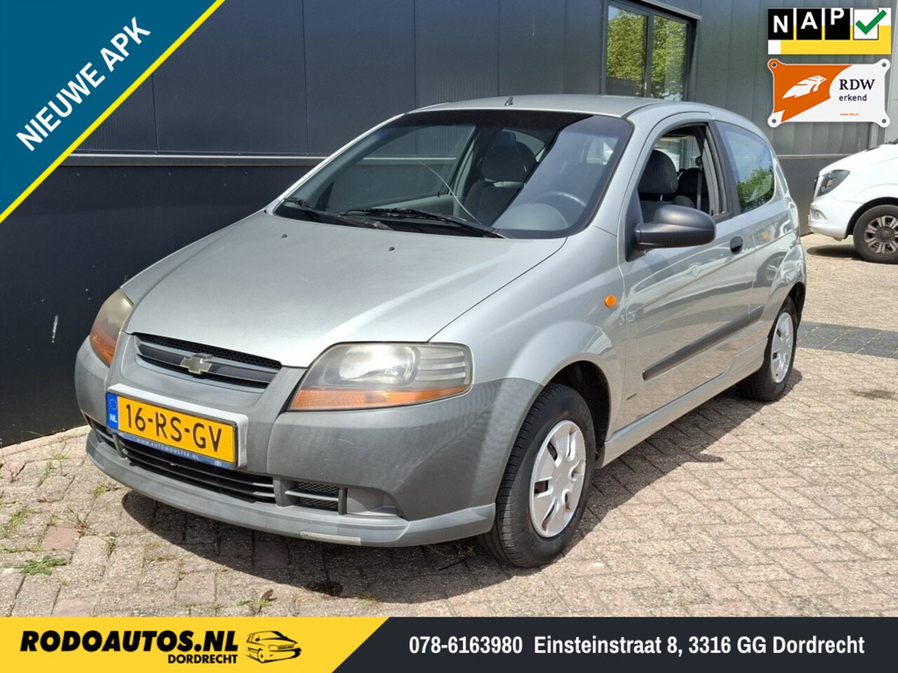 Chevrolet Kalos - 1.2 Pure Stuurbekr. 72dkm✔ Nieuwe APK - AutoWereld.nl
