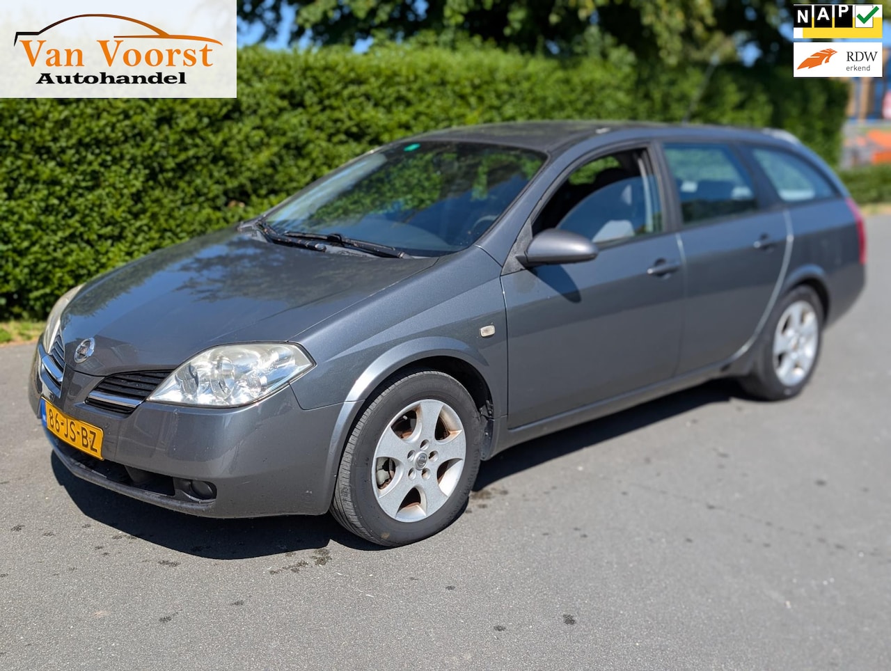 Nissan Primera Estate - 2.0 Visia Style clima apk rijdt top - AutoWereld.nl