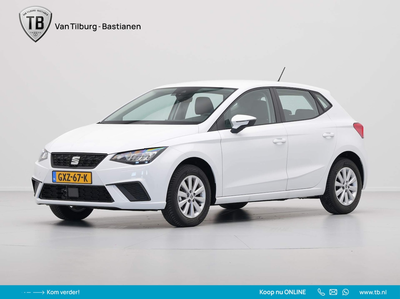 Seat Ibiza - 1.0 EcoTSI Style Navi via App DAB Cruise Airco LED - AutoWereld.nl
