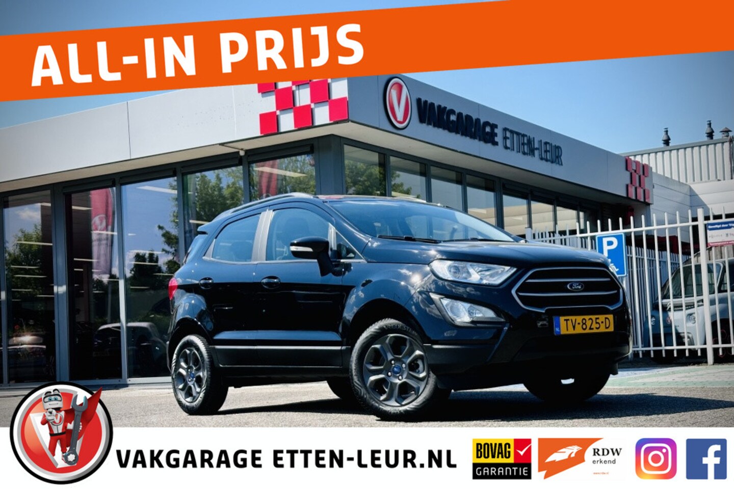 Ford EcoSport - 1.0 EB Trend Ultimate / CAMERA / CRUISE / APPLE + ANDROID - AutoWereld.nl