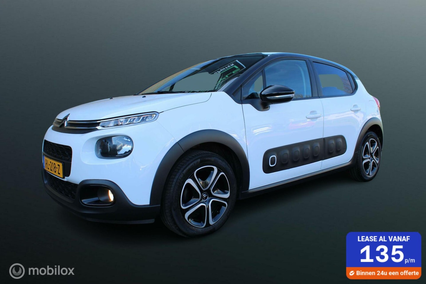 Citroën C3 - 1.2 PureTech Feel Edition 1.2 PureTech Feel Edition, Cruise, Pdc, App connect, Navi, Clima, Donkerglas. - AutoWereld.nl