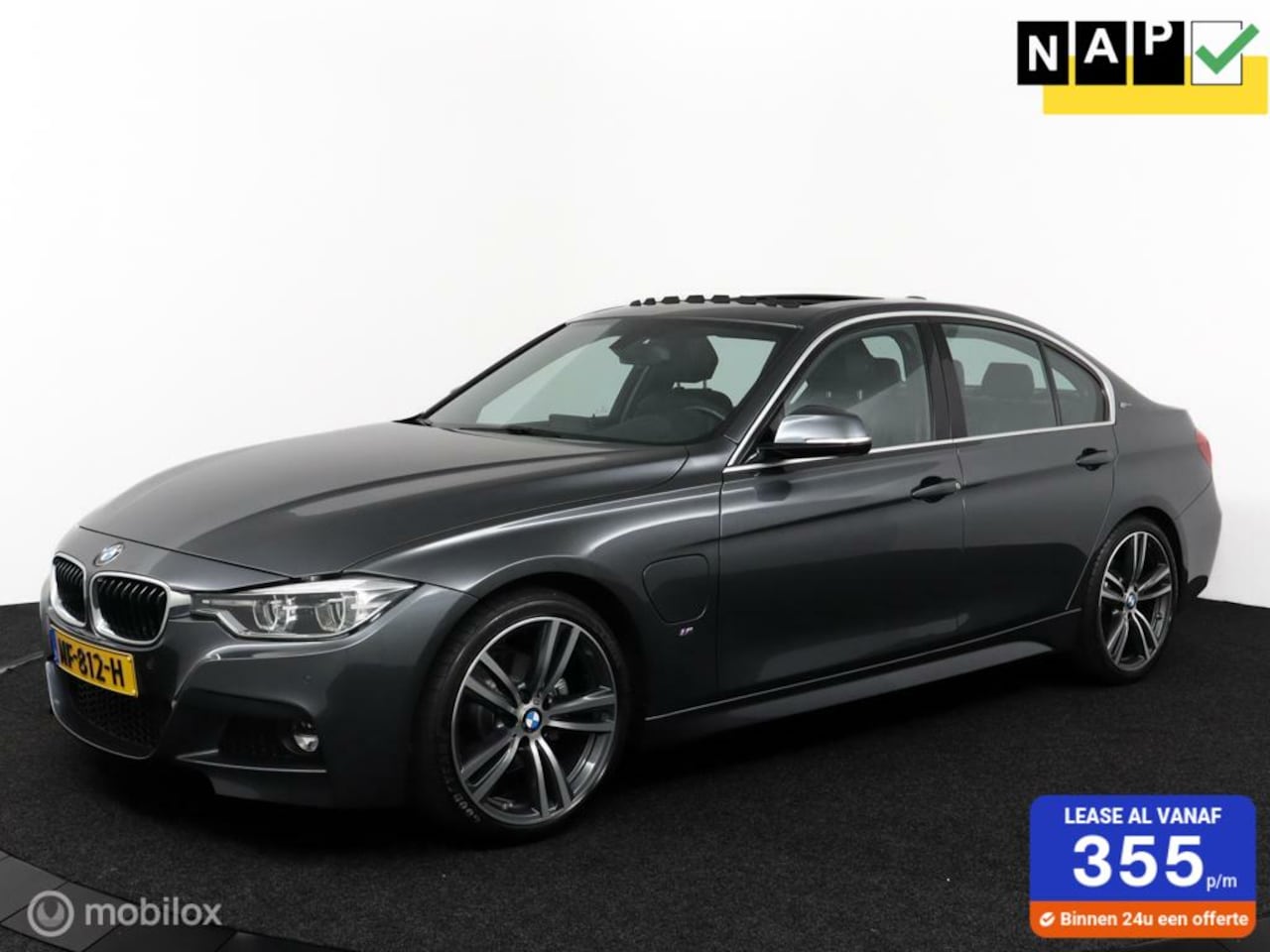 BMW 3-serie - 330e Aut8 184Pk plug-in Hybride M-Sport | Schuif-kanteldak | Clima | Navigatie | Vol optie - AutoWereld.nl