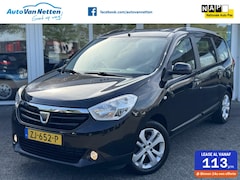 Dacia Lodgy - 1.2 TCe 4 cilinder 116pk, 7persoons, Airco, Cruise, Stoelverwarming, Lmv, afn.trekhaak