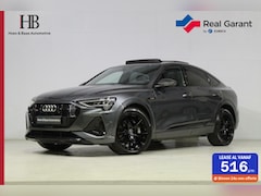 Audi e-tron Sportback - 55 quattro S-line 95 kWh/Pano/Black optiek
