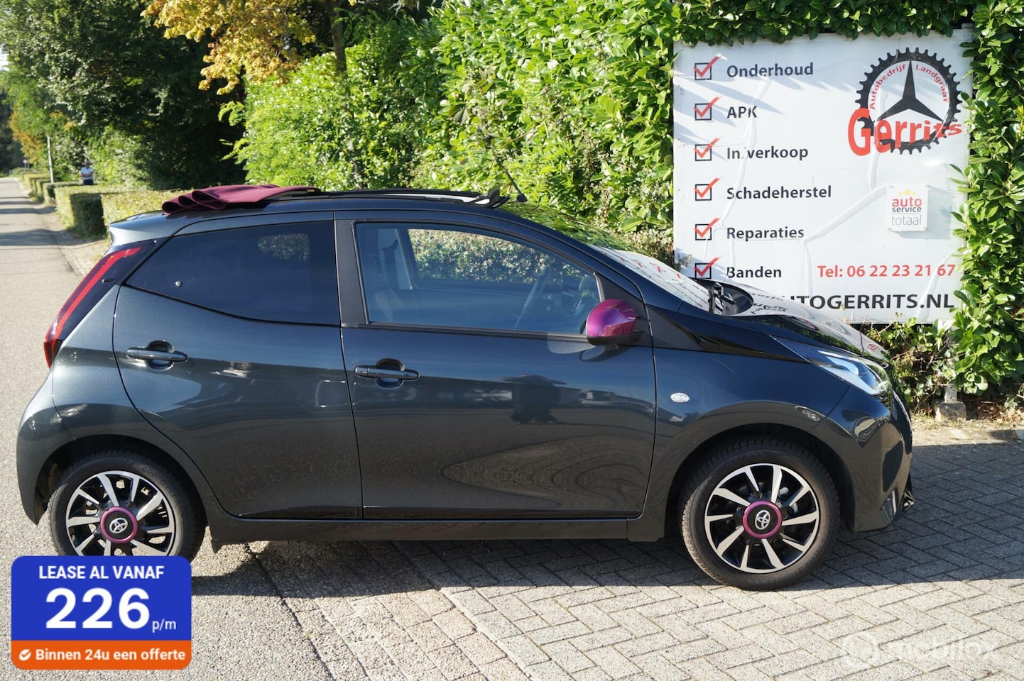 Toyota Aygo - 1.0 VVT-i x-clusiv met open dak - AutoWereld.nl
