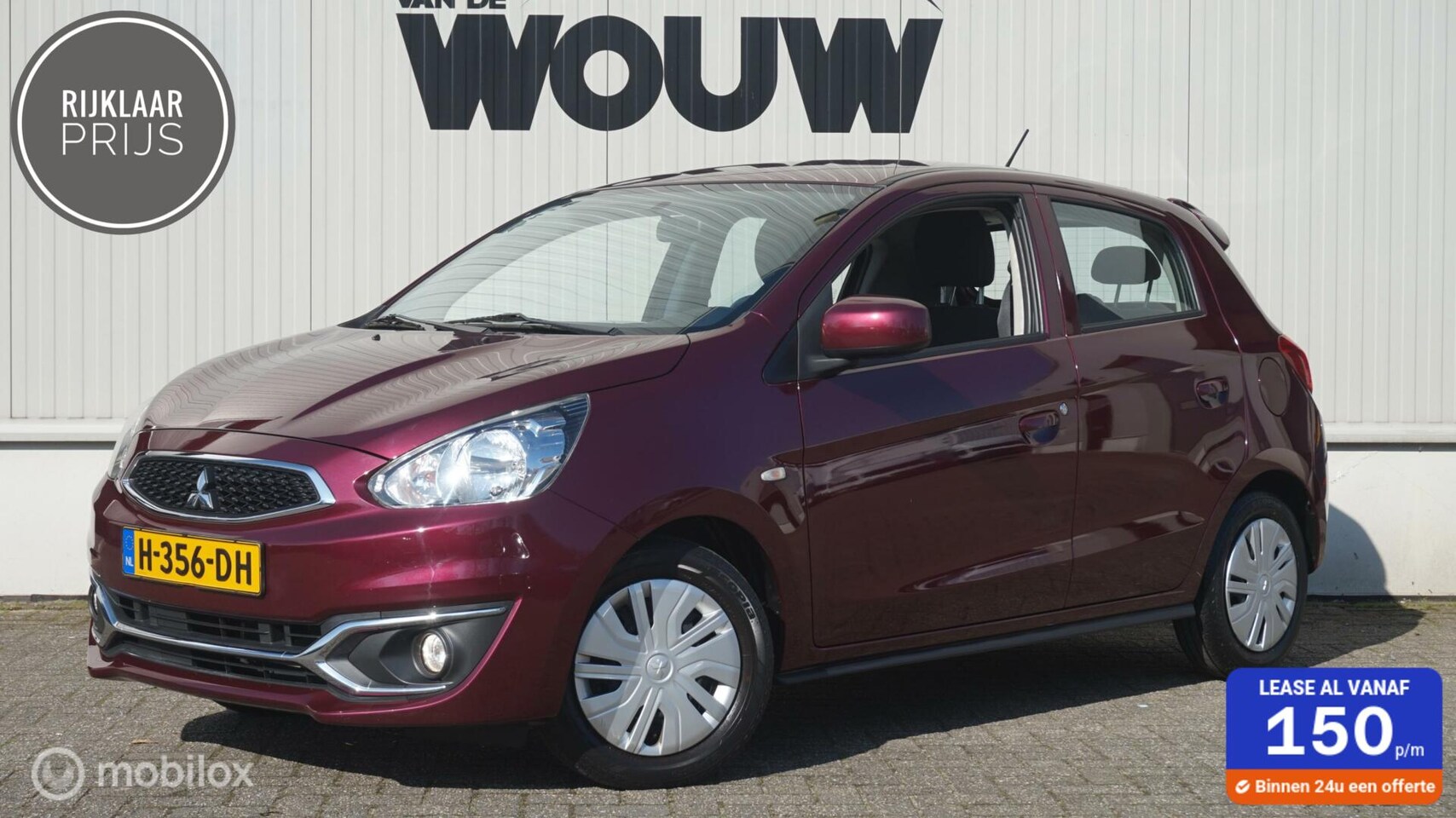 Mitsubishi Space Star - 1.0 Cool+ Airconditioning | Elektr. bed. ramen + spiegels | CPV aftstd bed. - AutoWereld.nl