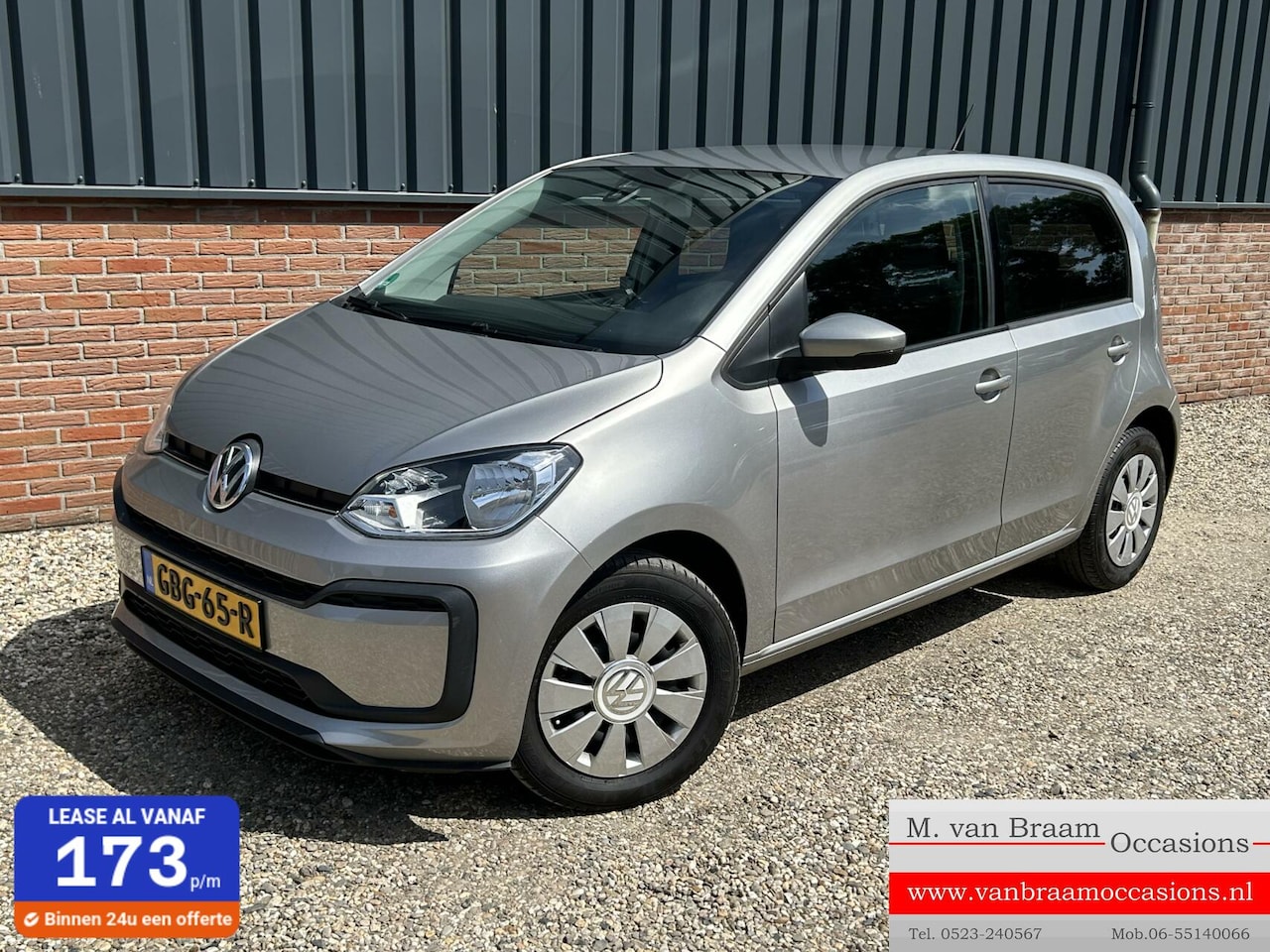 Volkswagen Up! - 1.0 TSI 90PK BMT 5-Drs Audio+DAB/Cruise/Airco - AutoWereld.nl