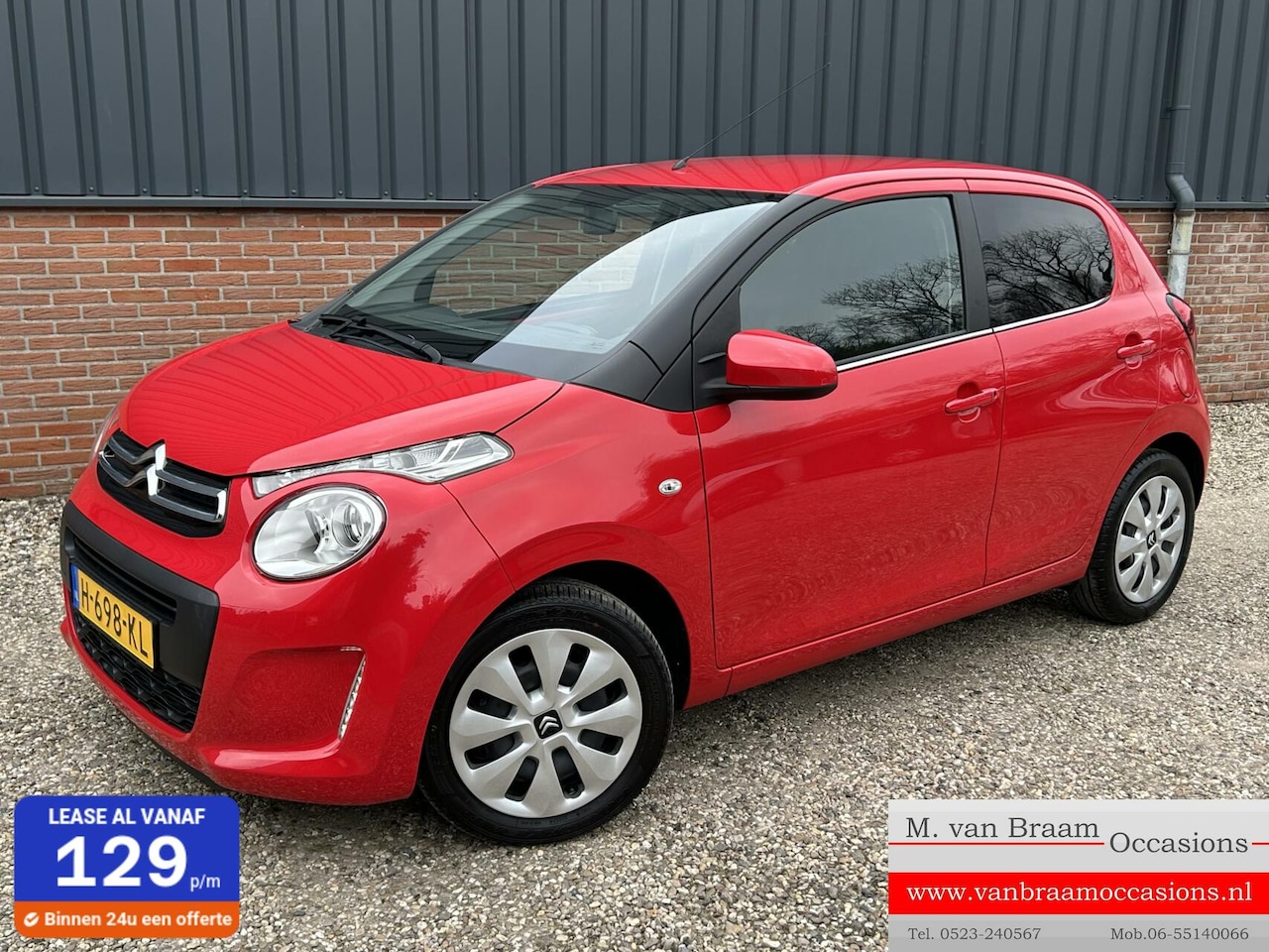 Citroën C1 - 1.0 VTi Feel 5-drs Airco/Pr-Glass/Audio/NL-Auto - AutoWereld.nl