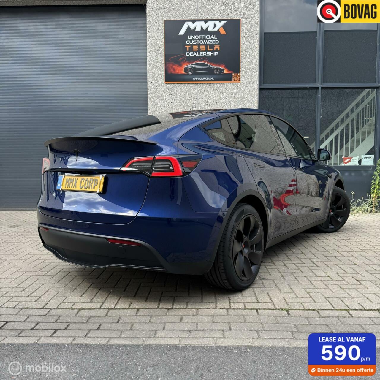 Tesla Model Y - RWD BLAUW MiC 60KWH AMD RYZEN MMX PACK - AutoWereld.nl