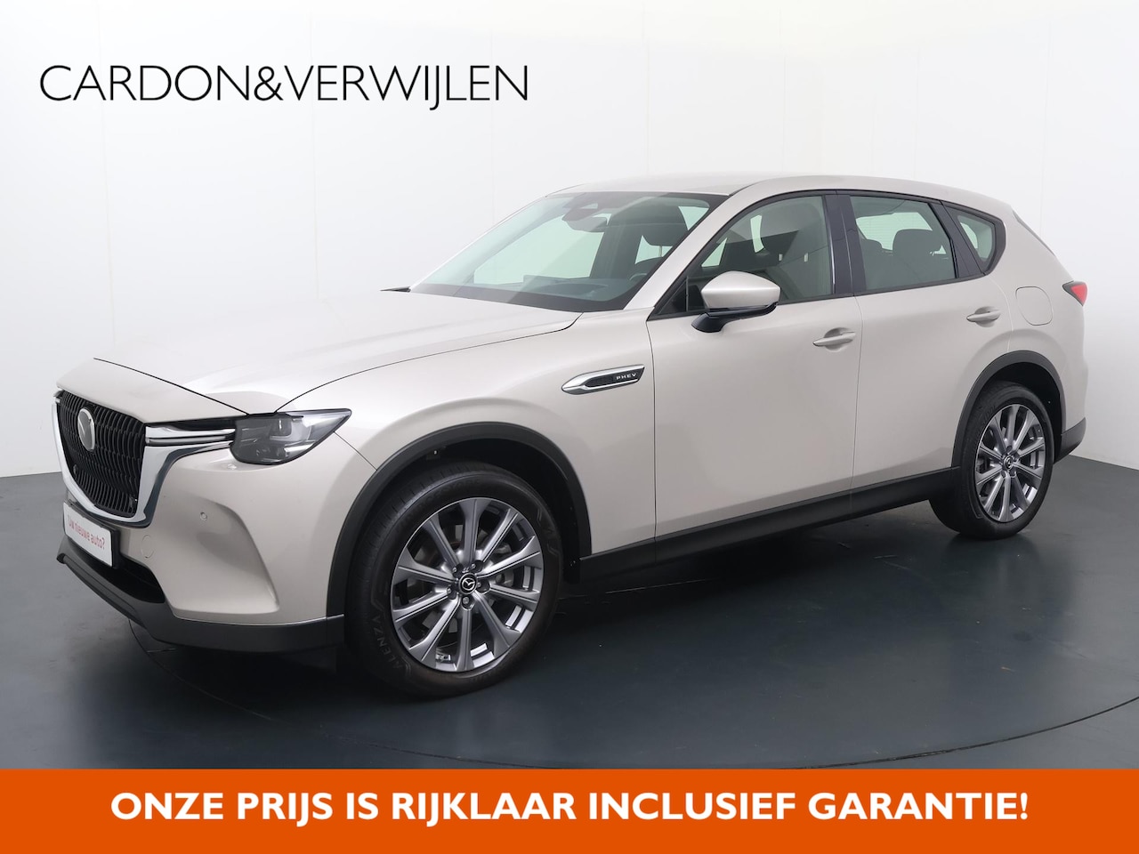 Mazda CX-60 - 2.5 e-SkyActiv PHEV Exclusive-Line | 328 PK | Navigatiesysteem | Achteruitrijcamera | LED - AutoWereld.nl