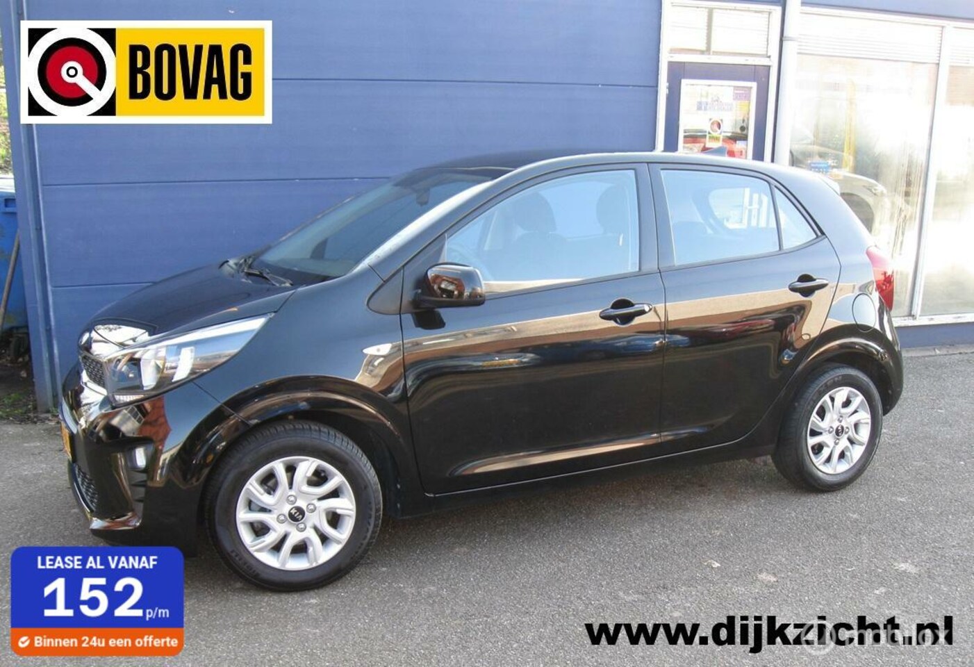 Kia Picanto - 1.0 DynamicLine Navi Bluetooth 1e eigenaar NL auto - AutoWereld.nl