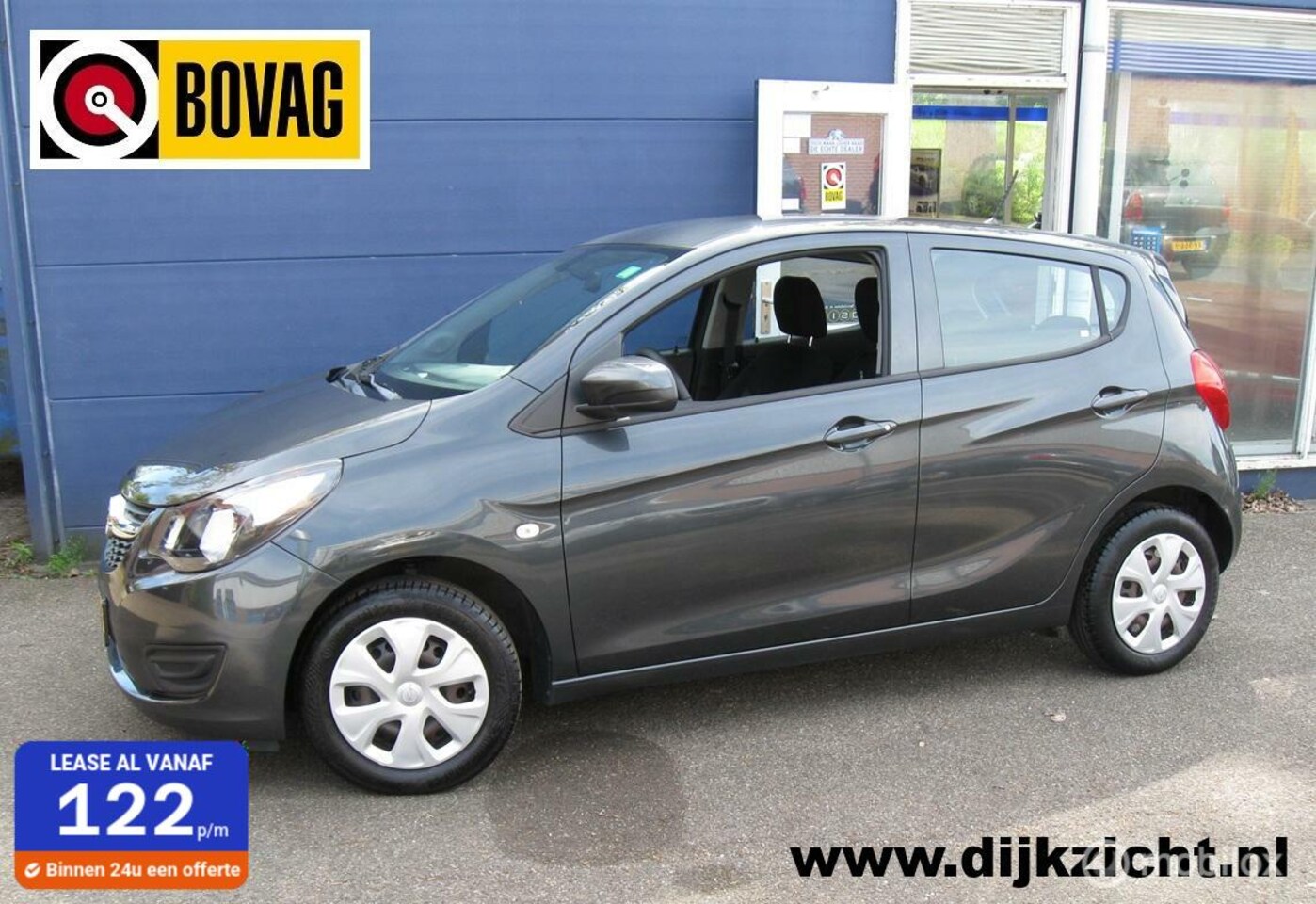 Opel Karl - 1.0 ecoFLEX Edition Airco Bluetooth Cruise NL auto 1e eigenaar - AutoWereld.nl