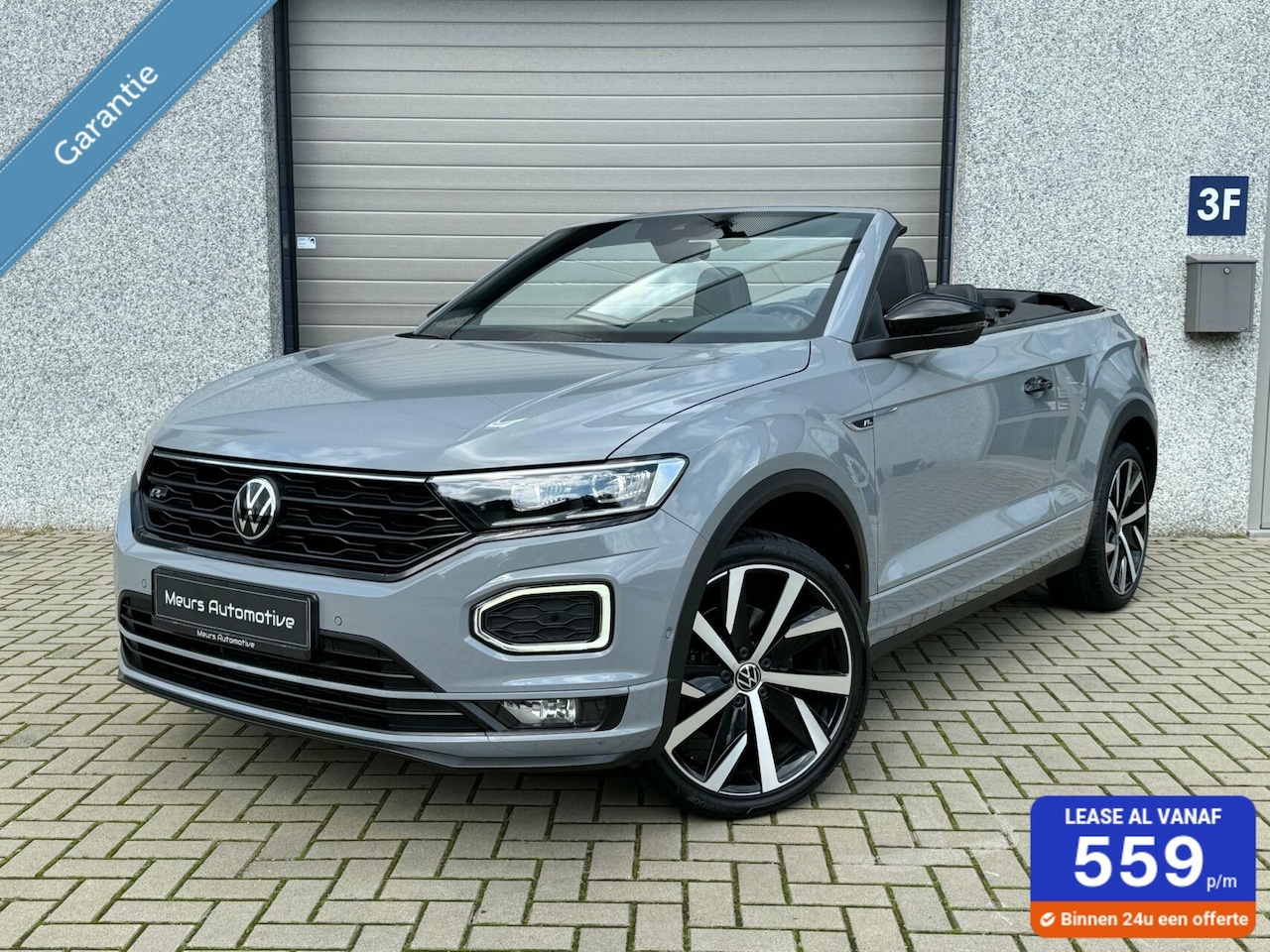 Volkswagen T-Roc Cabrio - 1.5 TSI R-line 19 inch/Leder/BlackPack/Virtual/Beats Audio/Nieuw onderhoud/Compleet en Zel - AutoWereld.nl