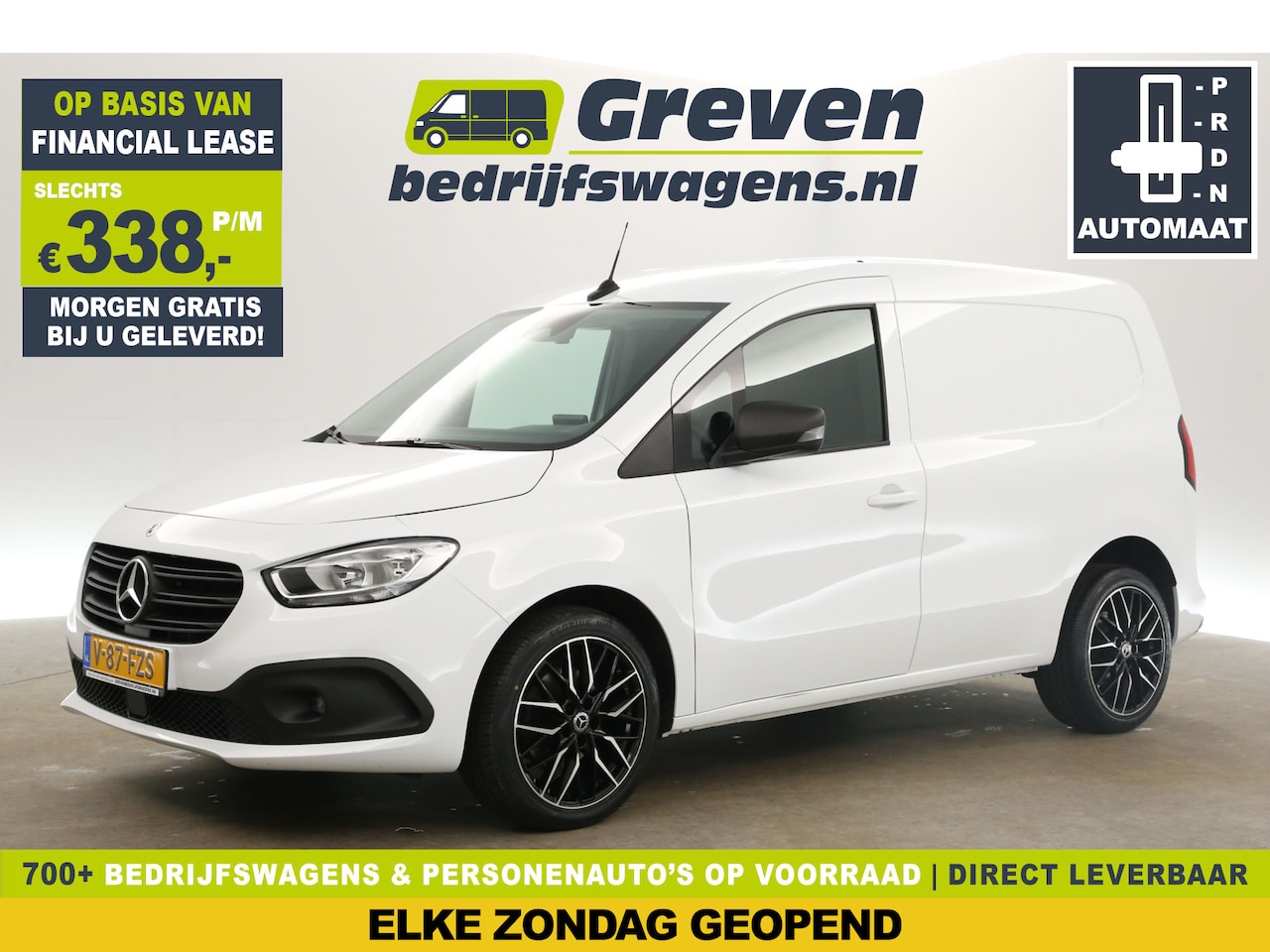 Mercedes-Benz Citan - 110 CDI L1H1 Automaat Airco Carplay Cruise 18''LMV PDC Stoelverw. Elektrpakket Schuifdeur - AutoWereld.nl