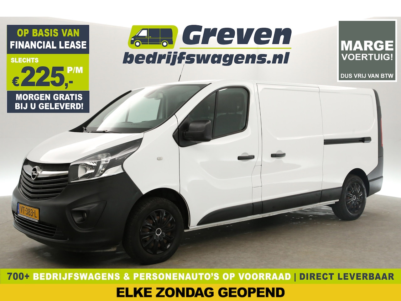 Opel Vivaro - 1.6 CDTI L2H1 | MARGE! | Airco Camera 2xSchuifdeur Cruise Navi PDC 3 Persoons Trekhaak - AutoWereld.nl