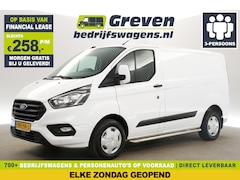 Ford Transit Custom - 280 2.0 TDCI L1H1 Airco Cruise Parkeersensoren 3 Persoons Elektrpakket Schuifdeur